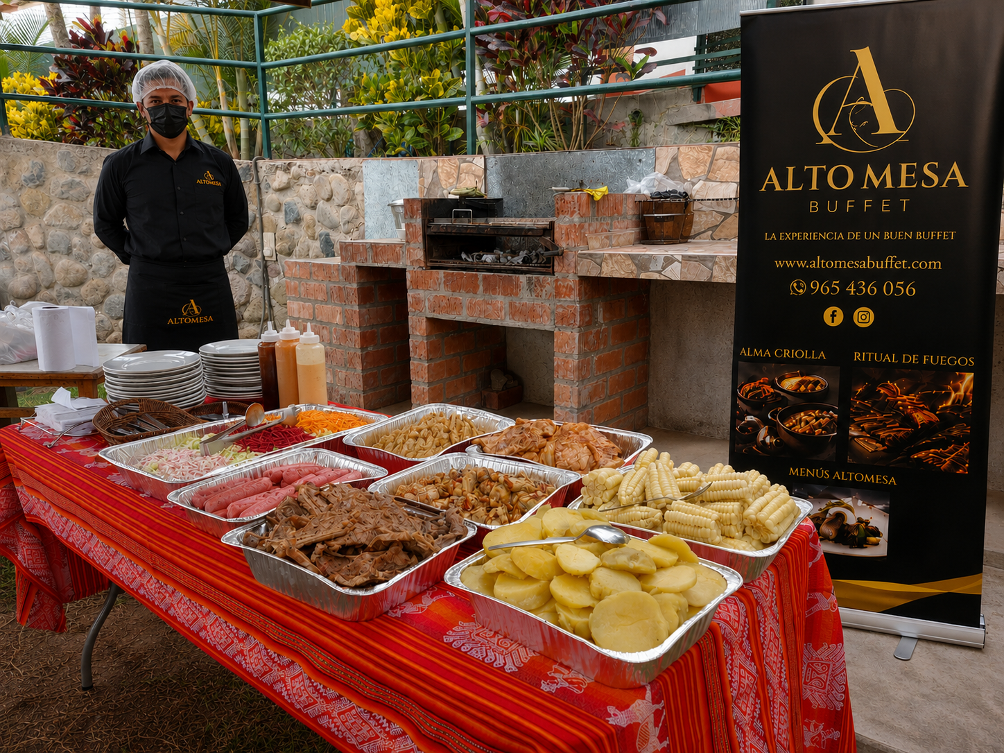 Ritual de Fuego (Servicio de parrilla)